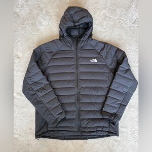North Face Men's Charcoal Puffer Jacket
